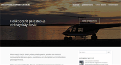 Desktop Screenshot of pelastushelikopteri-ilmari.fi